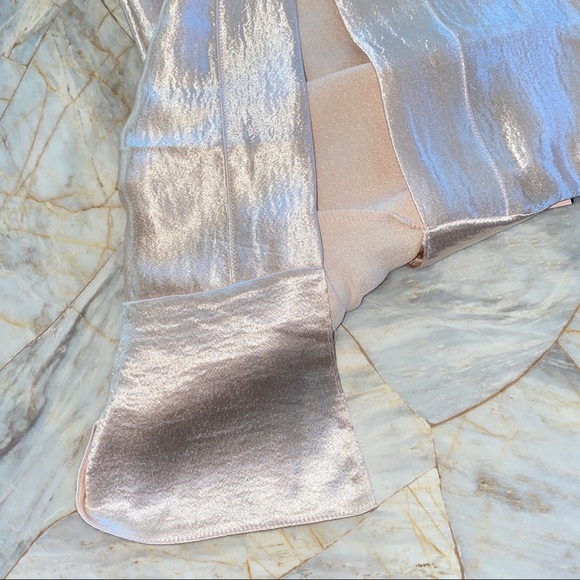 Victoria's Secret Flounce Dressing Gown Robe Kimono Lace Ruffle Textured XS/Smal - Picture 4 of 8